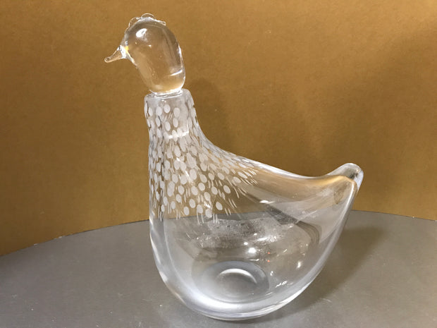 Kosta Vicke Lindstrand Bird Decanter 1950s Vintage
