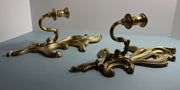 Vintage Wall Sconces Candleholders by T.M.C 2pc Set