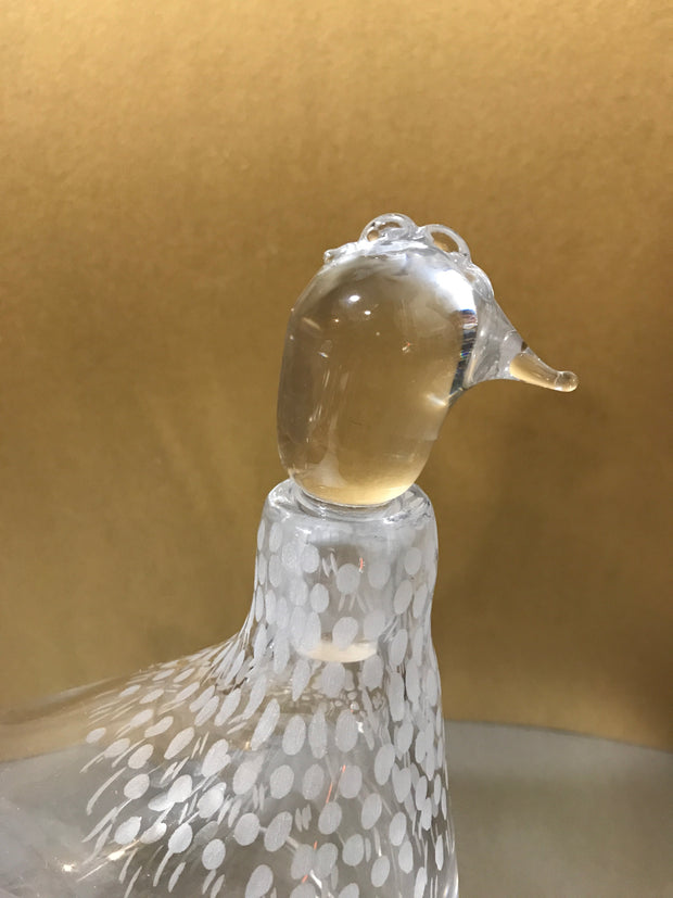 Kosta Vicke Lindstrand Bird Decanter 1950s Vintage