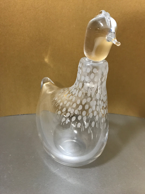 Kosta Vicke Lindstrand Bird Decanter 1950s Vintage