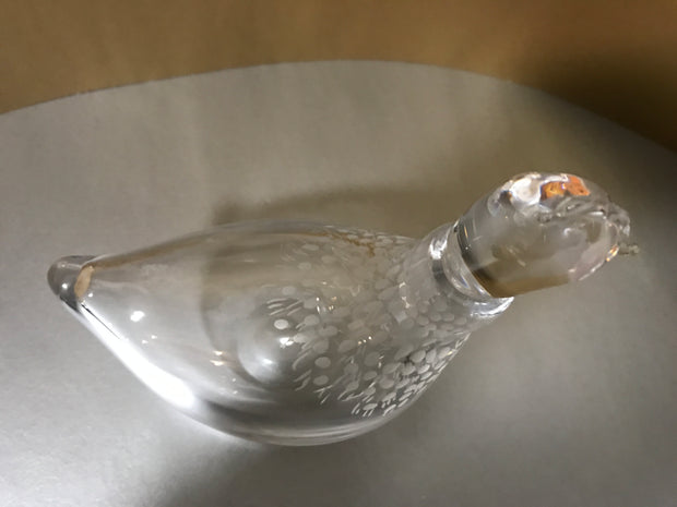 Kosta Vicke Lindstrand Bird Decanter 1950s Vintage